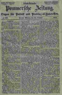Pommersche Zeitung : organ für Politik und Provinzial-Interessen. 1853 Nr. 198