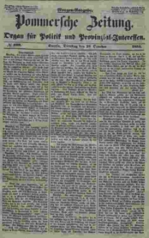 Pommersche Zeitung : organ für Politik und Provinzial-Interessen. 1853 Nr. 199