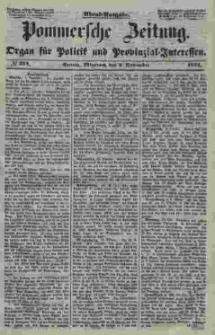 Pommersche Zeitung : organ für Politik und Provinzial-Interessen. 1853 Nr. 214