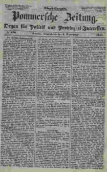 Pommersche Zeitung : organ für Politik und Provinzial-Interessen. 1853 Nr. 220