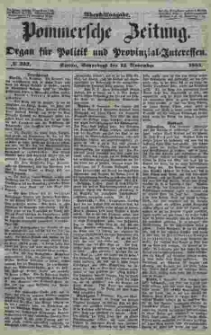Pommersche Zeitung : organ für Politik und Provinzial-Interessen. 1853 Nr. 232