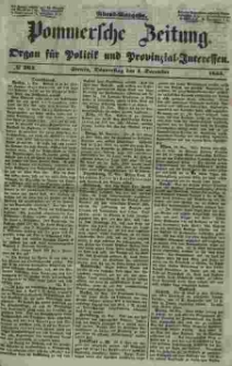 Pommersche Zeitung : organ für Politik und Provinzial-Interessen. 1853 Nr. 264
