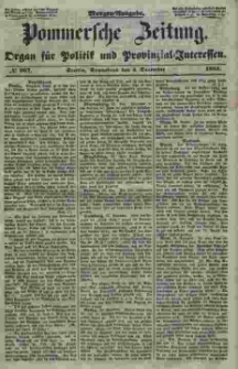 Pommersche Zeitung : organ für Politik und Provinzial-Interessen. 1853 Nr. 267