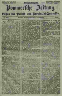 Pommersche Zeitung : organ für Politik und Provinzial-Interessen. 1853 Nr. 268