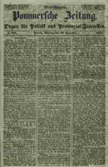 Pommersche Zeitung : organ für Politik und Provinzial-Interessen. 1853 Nr. 282