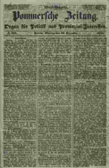 Pommersche Zeitung : organ für Politik und Provinzial-Interessen. 1853 Nr. 282