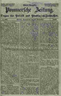 Pommersche Zeitung : organ für Politik und Provinzial-Interessen. 1853 Nr. 293