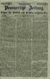 Pommersche Zeitung : organ für Politik und Provinzial-Interessen. 1853 Nr. 301