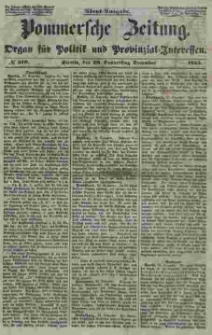 Pommersche Zeitung : organ für Politik und Provinzial-Interessen. 1853 Nr. 310