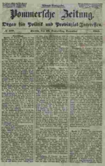 Pommersche Zeitung : organ für Politik und Provinzial-Interessen. 1853 Nr. 314