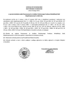 Uchwała Rady Miejskiej w Koszalinie nr XLVIII/563/2010