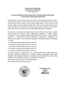 Uchwała Rady Miejskiej w Koszalinie nr XLVIII/564/2010