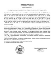 Uchwała Rady Miejskiej w Koszalinie nr XLVIII/567/2010