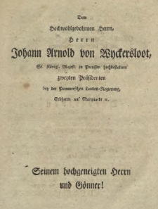 D. Joh. Carl Conrad Oelrichs [...] Fortgesetzte Historisch-Diplomatische Beyträge zur Geschichte der Gelahrtheit, besonders im Hertzogthum Pommern