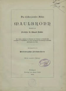 Die Cisterzienser - Abtei Maulbronn