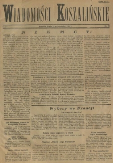 Wiadomości Koszalińskie. 1945 nr 32