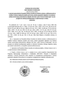 Uchwała Rady Miejskiej w Koszalinie nr LIV/615/2010