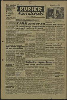 Kurier Koszaliński. 1950, sierpień, nr 3