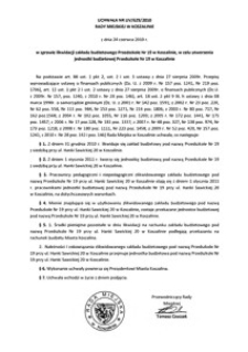 Uchwała Rady Miejskiej w Koszalinie nr LIV/629/2010