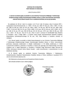 Uchwała Rady Miejskiej w Koszalinie nr LIV/656/2010