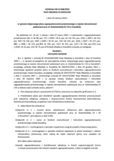 Uchwała Rady Miejskiej w Koszalinie nr LV/658/2010