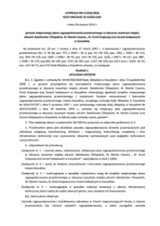 Uchwała Rady Miejskiej w Koszalinie nr LV/659/2010