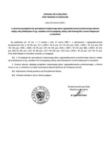 Uchwała Rady Miejskiej w Koszalinie nr LV/661/2010