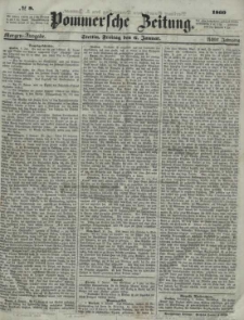 Pommersche Zeitung : organ f&uuml;r Politik und Provinzial-Interessen.1860 Nr. 7