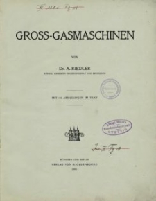 Gross-Gasmaschinen