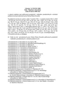 Uchwała Rady Miejskiej w Koszalinie nr XXI/223/2008