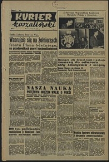 Kurier Koszaliński. 1950, październik, nr 57