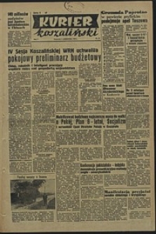 Kurier Koszaliński. 1950, październik, nr 57