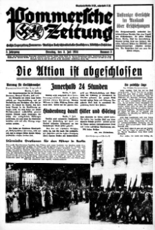 Pommersche Zeitung. Jg.3, 1934 Nr. 3