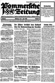 Pommersche Zeitung. Jg.3, 1934 Nr. 4