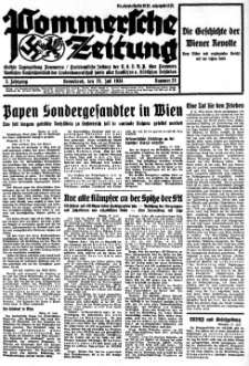 Pommersche Zeitung. Jg.3, 1934 Nr. 28