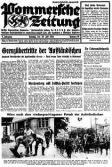 Pommersche Zeitung. Jg.3, 1934 Nr. 29