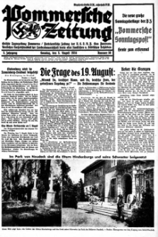 Pommersche Zeitung. Jg.3, 1934 Nr. 36