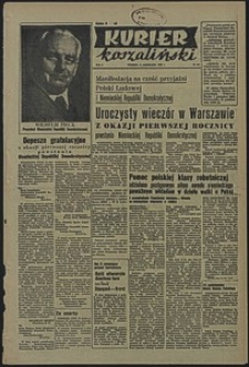 Kurier Koszaliński. 1950, październik, nr 60