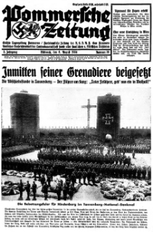 Pommersche Zeitung. Jg.3, 1934 Nr. 39