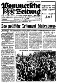 Pommersche Zeitung. Jg.3, 1934 Nr. 47