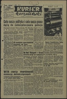 Kurier Koszaliński. 1950, październik, nr jubileuszowy