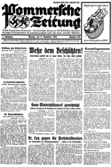Pommersche Zeitung. Jg.3, 1934 Nr. 128