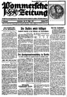 Pommersche Zeitung. Jg.2, 1934 Nr. 276