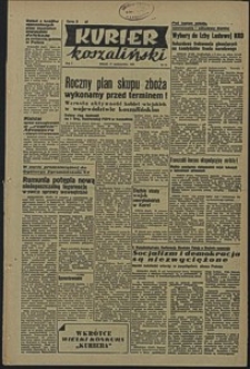 Kurier Koszaliński. 1950, październik, nr 71