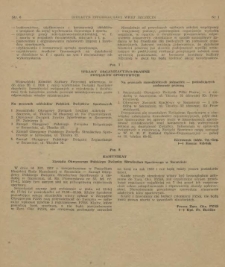 Biuletyn Informacyjny Wojew&oacute;dzkiego Komitetu Kultury Fizycznej w Szczecinie. R.4, 1958 nr 1