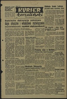 Kurier Koszaliński. 1950, październik, nr 81