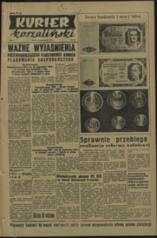 Kurier Koszaliński. 1950, październik, nr 85