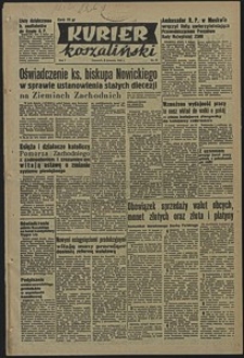 Kurier Koszaliński. 1950, listopad, nr 87