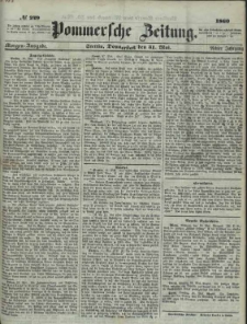 Pommersche Zeitung : organ für Politik und Provinzial-Interessen.1860 Nr. 250
