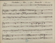 Recitativ et Aria nell Opera Faniska